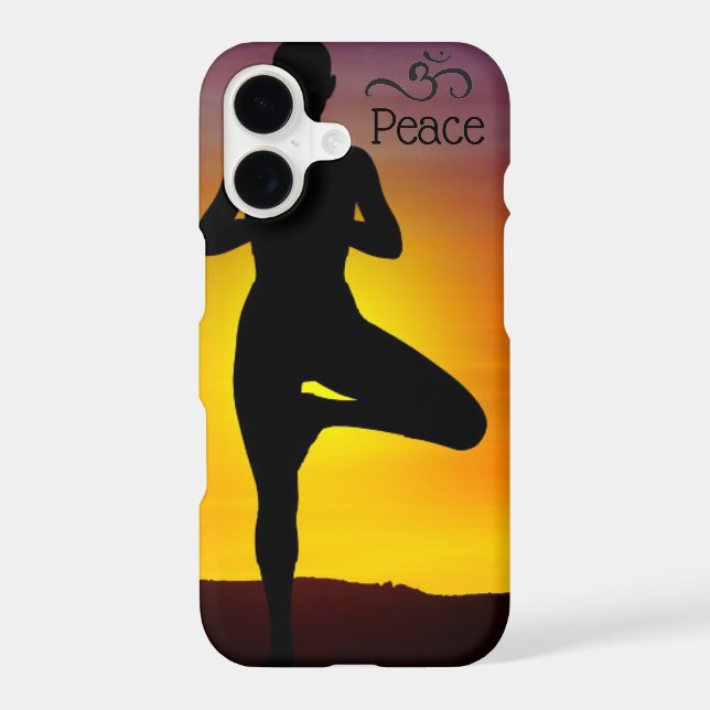Yoga iPhone Case (Back)