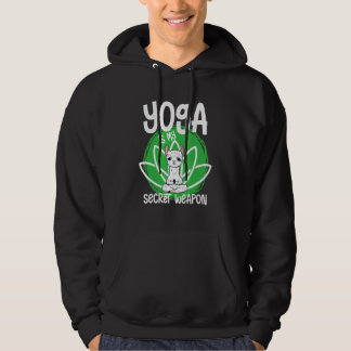 Yoga Is My Secret Weapon Chillout Lama Hoodie