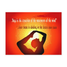 "Yoga is the cessation of the movements of mind"