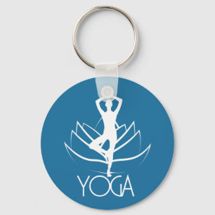 Yoga Keychain