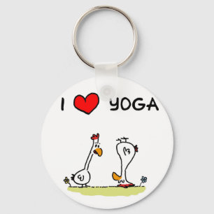 yoga keychain