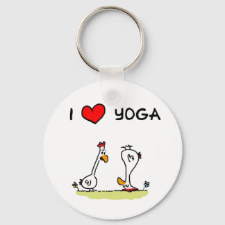 Yoga Keychain