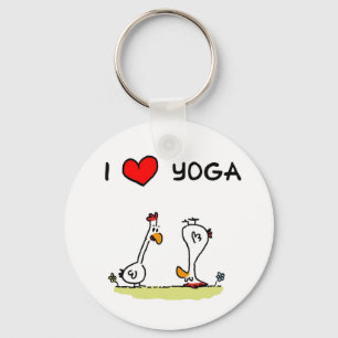 Yoga Keychain