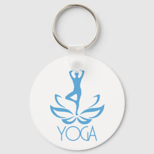 Yoga Keychain
