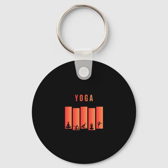 Yoga Keychain (Front)