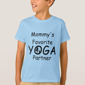 Yoga Kids Mommy's Favourite Yoga Partner Boys T-Shirt