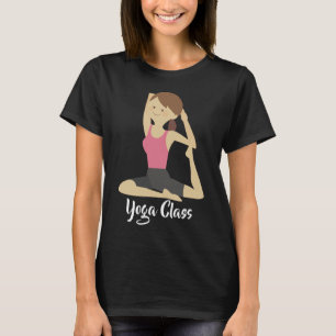 Yoga Lady Posture T-Shirt