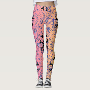 Yoga leggins with gradient star pattern leggings