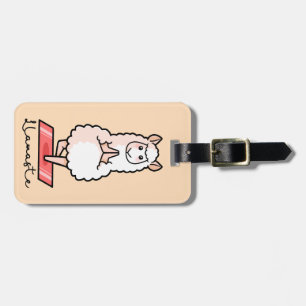 Yoga Llama - Llamaste Luggage Tag