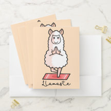 Yoga Llama - Llamaste