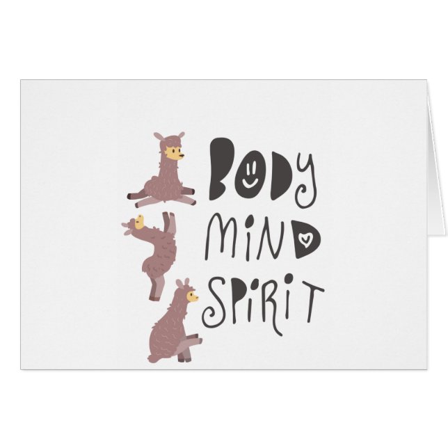 Yoga Llamas (Devant horizontal)