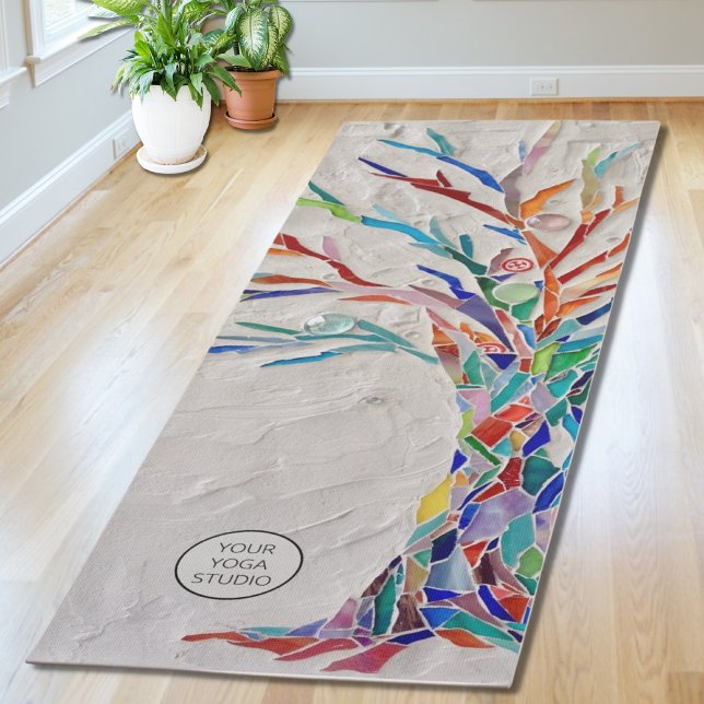 Yoga Logo Tree Of Life Mat (Creator Uploaded)