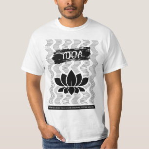 Yoga Lotus Fathers day T-Shirt