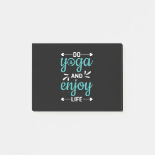 Yoga Lover Do Yoga And Enjoy Life Post-it Notes