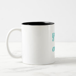 Yoga Lover   Do Yoga And Enjoy Life Two-Tone Coffee Mug