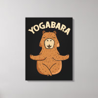 Yoga Lover Gift Women Capybara Meditation Yoga