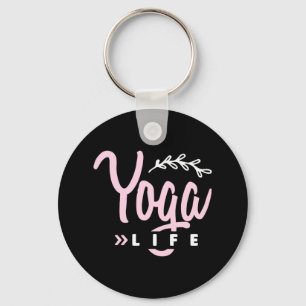 Yoga Lover Yoga Life Keychain