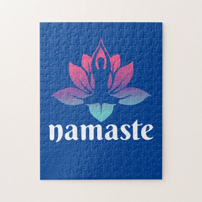Yoga Lover | Yoga Namaste Jigsaw Puzzle (Vertical)