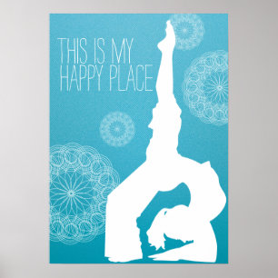Yoga Mandala personnalisable   Poster