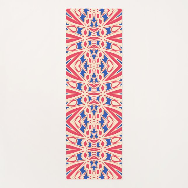 Yoga Mat, An elegant multicolor classic design Yoga Mat (Front)