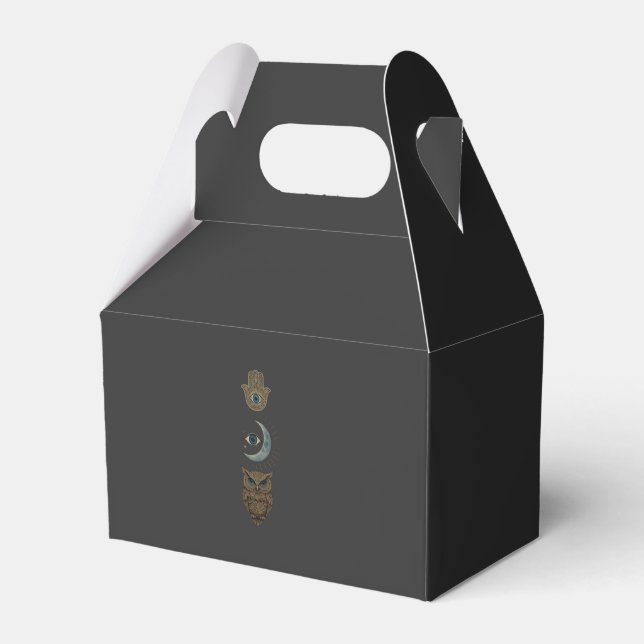 Yoga Mat Favor Box (Front Side)