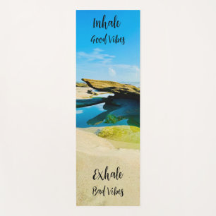 Yoga mat Good Vibes shoreline beach mat