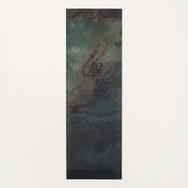 Yoga Mat / "Keeper of the Dragon Scroll" (Front)