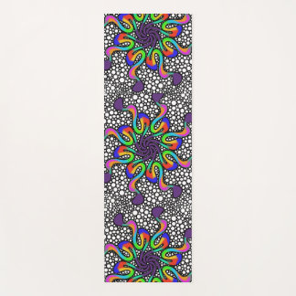 Yoga mat mandala art exercise pad 