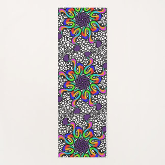 Yoga mat mandala art exercise pad 