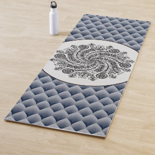 Yoga Mat "Patience" (monochrome)