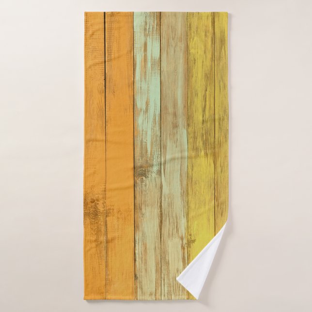 Yoga Mat Plancher Vintage (Serviette de bain)