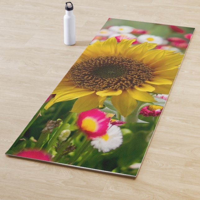 Yoga Mat Sunflower (In Situ)