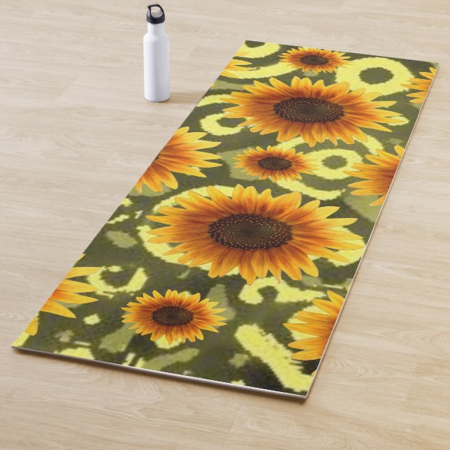 Yoga Mat Sunflower (In Situ)