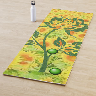 Yoga Mat Sunflower