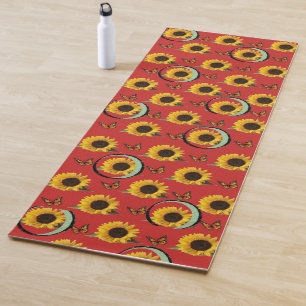 Yoga Mat Sunflower