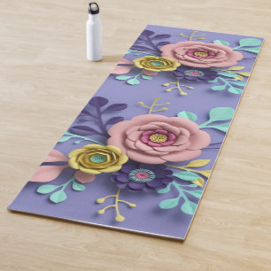 Yoga Mats Yoga Floral Roses