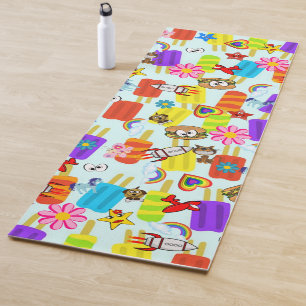 Yoga Mats Yoga Ice Cream Hamburger Spaceships