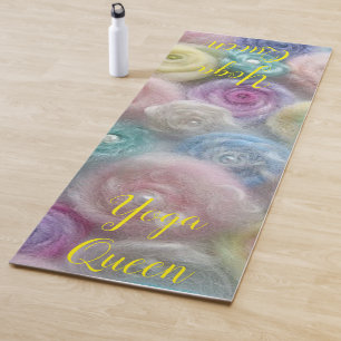 Yoga Mats Yoga Queen Pastel Yarn