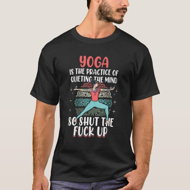 Yoga  Mediation T-Shirt (Front)