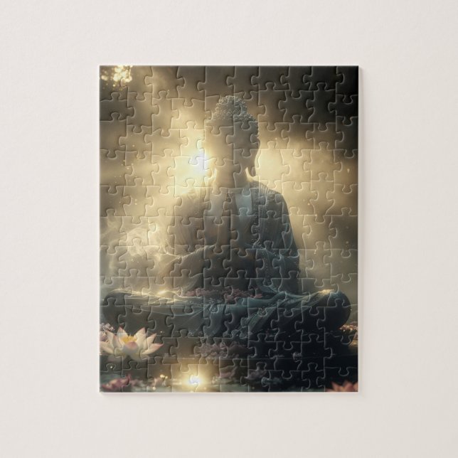 YOGA - MEDITATION - CARPE DIEM JIGSAW PUZZLE (Vertical)