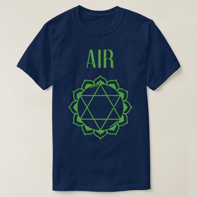 Yoga Meditation Chakra 3 T-Shirt (Design Front)