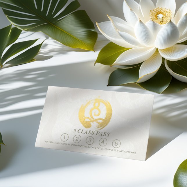 Yoga Meditation Instructor 5 Class Pass OM Loyalty (Creator Uploaded)