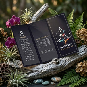 Yoga Meditation Instructor Lotus Pose Brush Stroke