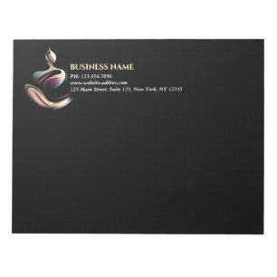 Yoga Meditation Instructor Lotus Pose Brush Stroke Notepad