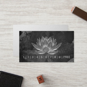 YOGA Meditation Instructor Loyalty Punch Lotus