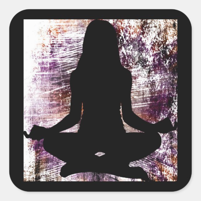 Yoga Meditation OHM Stickers (Front)
