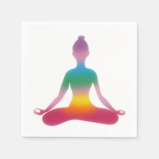Yoga, meditation Paper Napkins