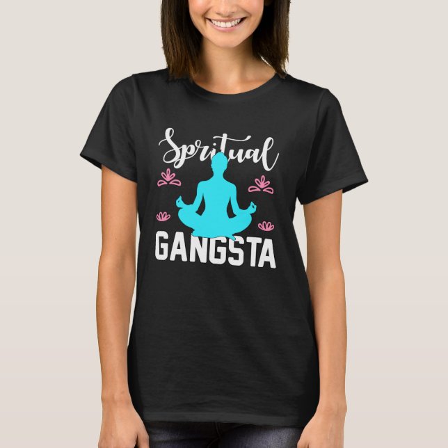 Yoga Meditation  Spiritual  Squad T-Shirt (Front)