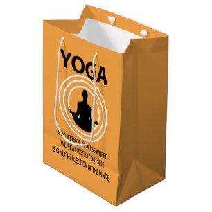 Yoga Meditation Yoga Medium Gift Bag