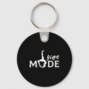 Yoga Mode Spirituality Meditate Meditation Spiritu Keychain